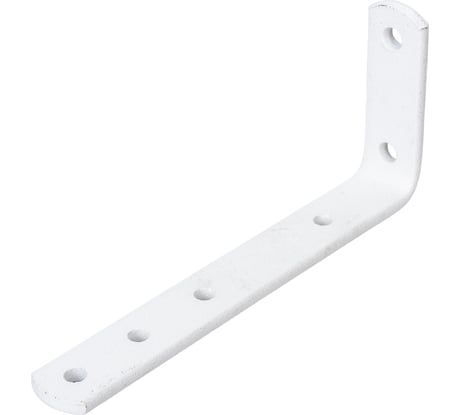 Кронштейн Невский Крепеж бытовой белый 60х140х20х4 мм 810140