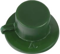 Кровельная шайба STARFIX с колпачком, хаки, 250 шт. в пакете SMP-21760-250