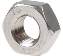 Гайка М10 шестигр., нерж.сталь (А2), DIN 934 (200 шт в уп.) STARFIX SM-85220-200