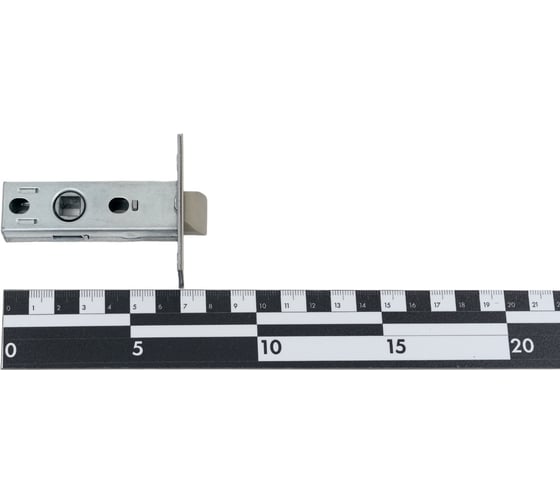 Комплект для межкомнатной двери PAULINIDOR ручки 503-08, защелка 5-45 plastic, никель матовый 503-085-45plSN