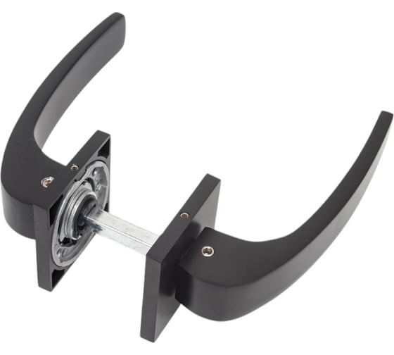 Дверные ручки BUSSARE ACENO A-28-40 BLACK Чёрный 940002023133