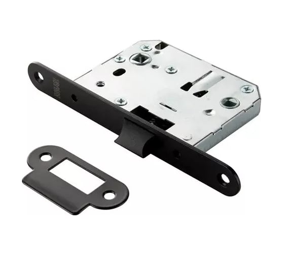 Бесшумная сантехническая защелка BUSSARE WC PLAST 50/70 GRAPHITE Графит 940002023061