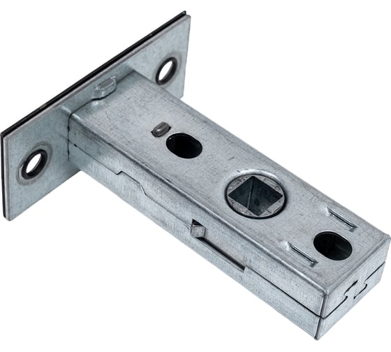 Комплект для межкомнатной двери PAULINIDOR ручки 521-03 + защелка 5-45 plastic + петли, 2 шт., черный 521-035-452SBL