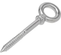 Нержавеющий рым-шуруп KREPFIELD 6x60, art 8271, А2, 4 шт. 8271А2РЫМШУРУПМ6X60-4 31438029