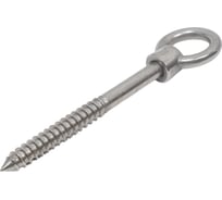 Нержавеющий рым-шуруп KREPFIELD 10x100, art 8271, А2, 1 шт. 8271А2РЫМШУРУПМ10X100-1 31438017