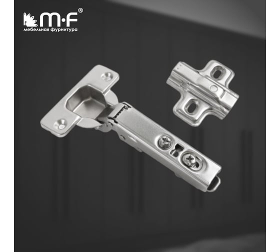 Петля MF Clip-on накладная, с доводчиком нового поколения 11027v
