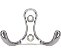 Крючок MF H5506, 2-х рожковый, хром, алюминий 787021v