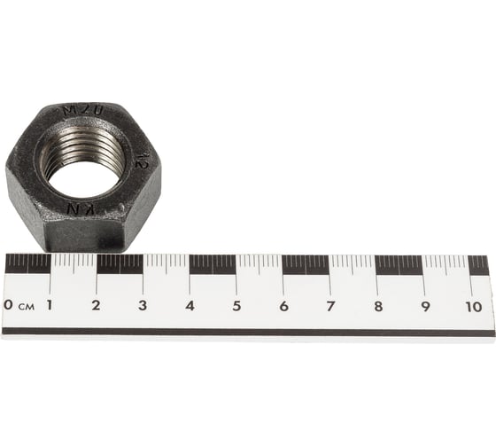 Высокопрочная гайка DINFIX M 20, класс прочности 12, DIN 934, 50 шт. 00-0004257