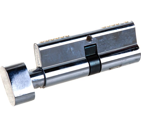 Цилиндровый механизм с вертушкой Fuaro 200 ZM 80 mm /35+10+35/ CP хром 5 кл. 40361