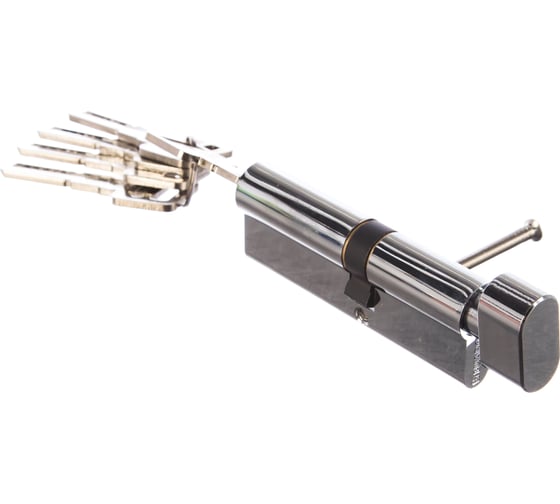 Цилиндровый механизм с вертушкой Fuaro R602/90 mm /45+10+35/ CP хром 5 кл. 32353