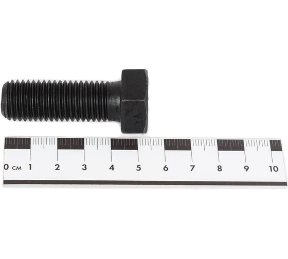 Болт Море-Метизов DIN 933 класс прочности 12.9, оксид, M16x35 мм, 25 шт BOLT933163525M