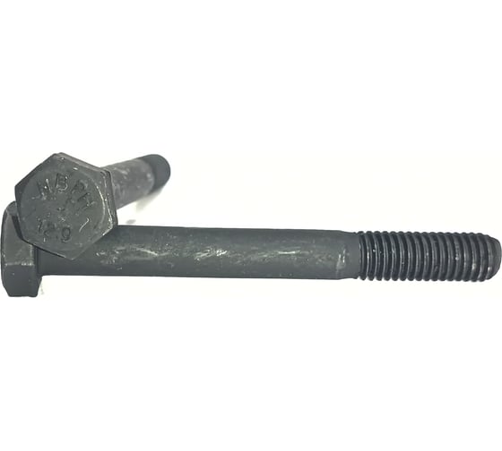 Болт Море-Метизов DIN 931 класс прочности 12.9, оксид, M24x120 мм, 10 шт BOLT9312412010M