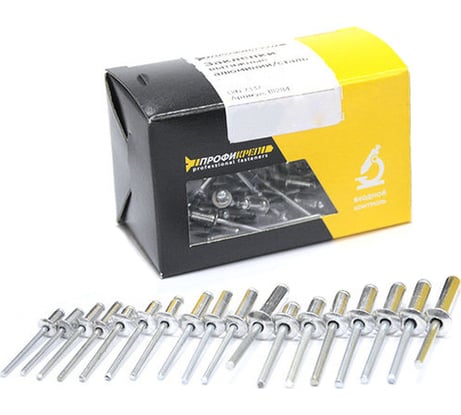 Вытяжные заклёпки Профикреп комб алюм.-сталь, 3,2х08, 100 шт 111285