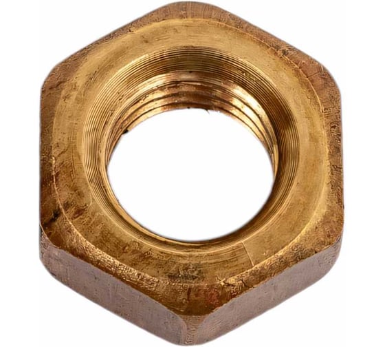 Шестигранная гайка DINFIX DIN 934, латунь, М3 (10 шт) 00-0004267