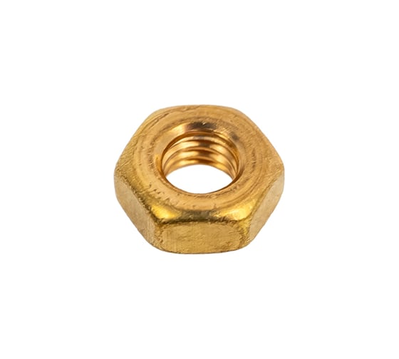 Шестигранная гайка DINFIX DIN 934, латунь, М3 (50 шт) 00-0004268
