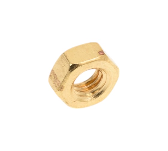 Шестигранная гайка DINFIX DIN 934, латунь, М4 (50 шт) 00-0004273