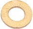 Шайба DINFIX круглая без фаски DIN 125А, латунь, М5 (10 шт) 00-0004282 3