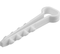 Дюбель-хомут ДХП-8 TDM ELECTRIC для плоского кабеля 5-8 мм, нейлон, белый, SQ0539-0007