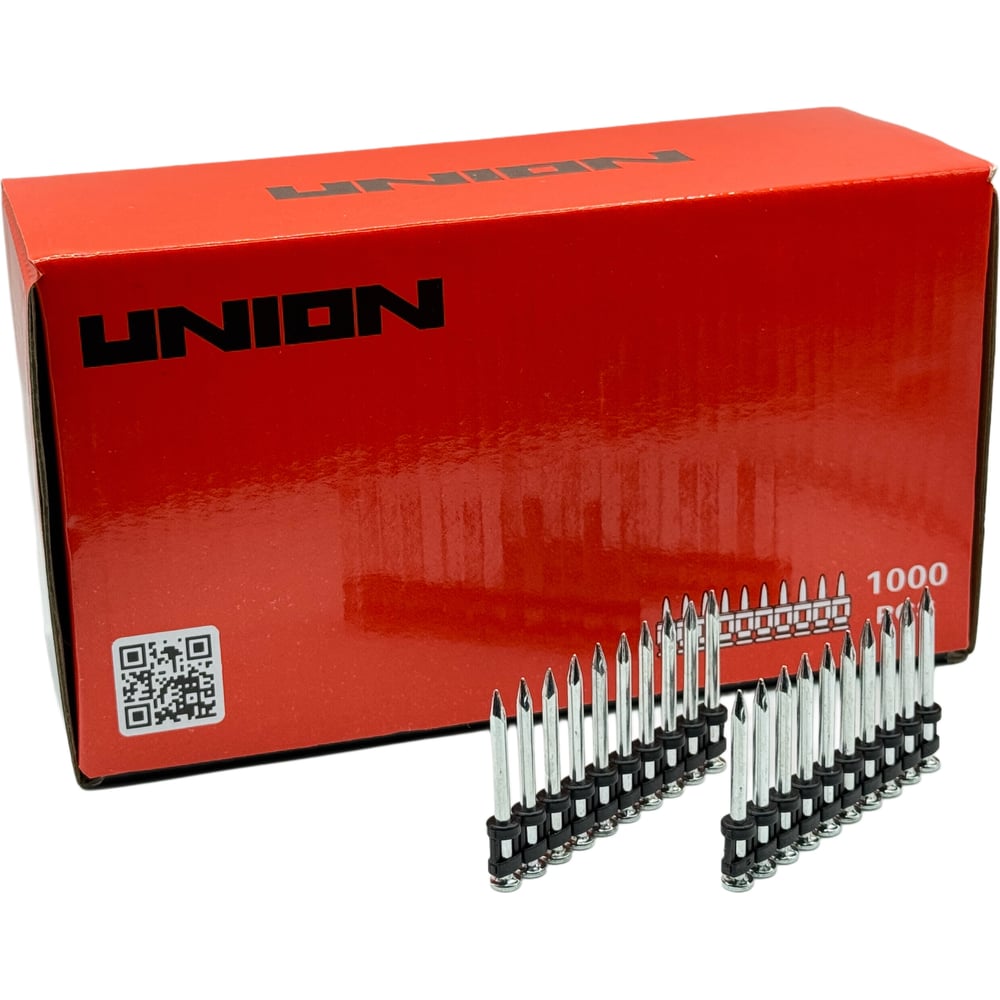 Гвозди по бетону UNION UT-GPS 3,05x38 для монтажного пистолета, 1000 шт ...