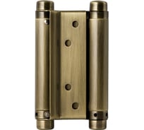Двусторонняя пружинная петля ARMADILLO DAS SS 201-4" 100х70х1.5 AB Бронза 32889