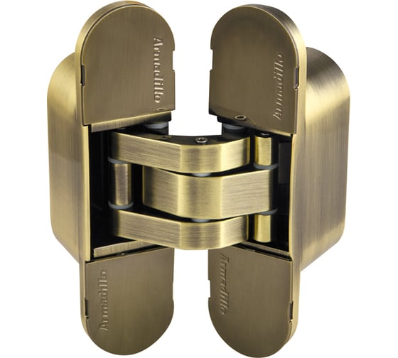 Петля скрытой установки с 3D-рег. ARMADILLO 11160UN3D Architect 3D-ACH UNIVERSAL 60 AB Бронза 36329 1