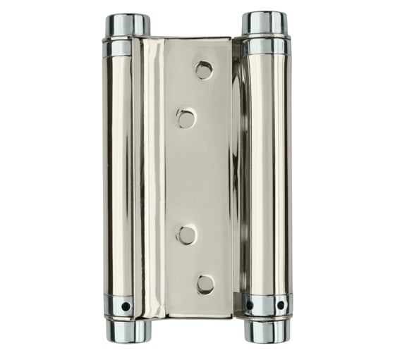 Двусторонняя пружинная петля ARMADILLO DAS SS 201-4" 100х70х1.5 CP Хром 15212 1