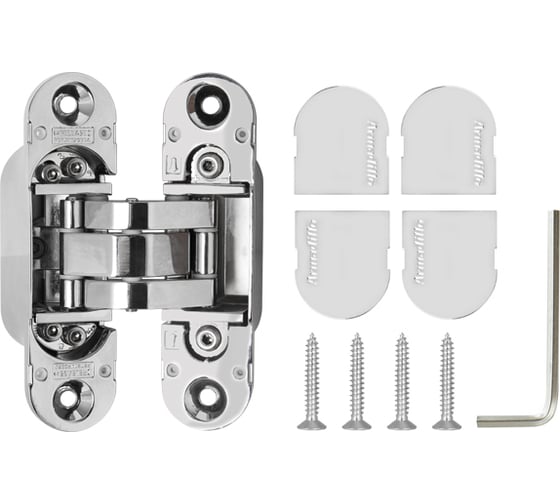 Петля скрытой установки с 3D-рег. ARMADILLO 11160UN3D Architect 3D-ACH UNIVERSAL 60 CP Хром 36339