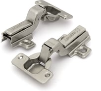 Петля SAMET STAR, изгиб 18 mm, 48AX, Ni, 2 шт. СТ-00001294