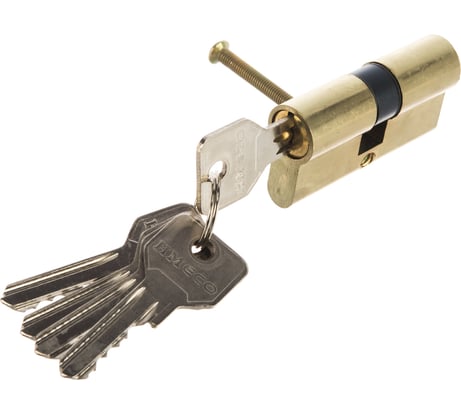 Цилиндровый механизм НОРА-М ЕСО Z Л-60 30-30 латунь 15202