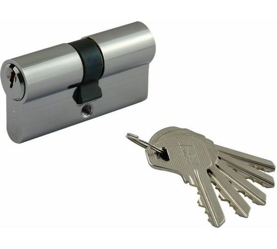 Цилиндровый механизм НОРА-М Л-60 30-30 хром 5373