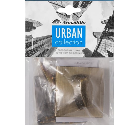 Поворотная ручка ARMADILLO WC-BOLT BK6 USS CP-8 Хром 39263