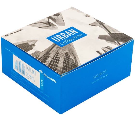 Поворотная ручка ARMADILLO WC-BOLT BK6 UCS BL-26 Черный 41155
