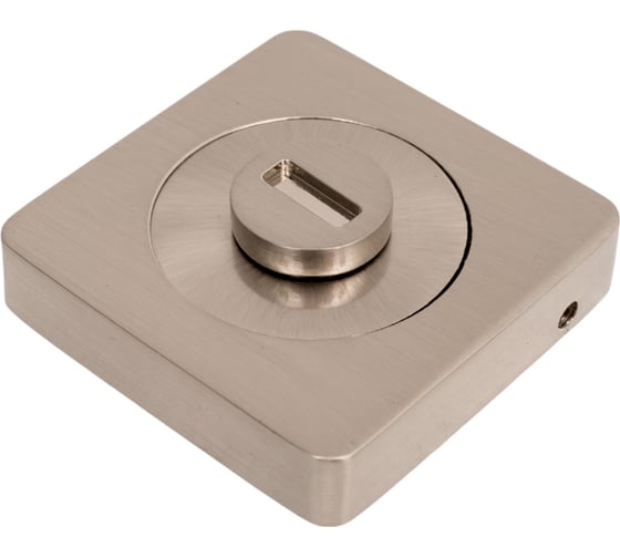 Поворотная ручка ARMADILLO WC-BOLT BK6/SQ-21SN-3 матовый никель 20413