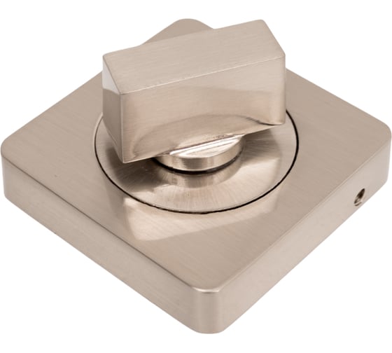 Поворотная ручка ARMADILLO WC-BOLT BK6/SQ-21SN-3 матовый никель 20413