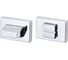 Поворотная ручка ARMADILLO WC-BOLT BK6 UCS СР-8 Хром 41151 1