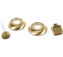 Поворотная ручка ARMADILLO WC-BOLT BK6-1SG/GP-4 матовое золото/золото 13772