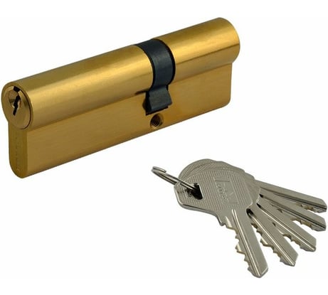 Цилиндровый механизм НОРА-М ЛУ-90 55-35 латунь 11867