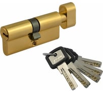 Цилиндровый механизм НОРА-М ЛПУВ-70 35-35 латунь 5358