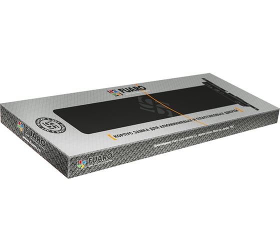 Корпус узкопрофильного замка с защелкой Fuaro 153-25/85 CP хром 27535