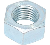 Шестигранная гайка крепежная техника DIN 934 М30, цинк, пакет 8 шт. 4932мм