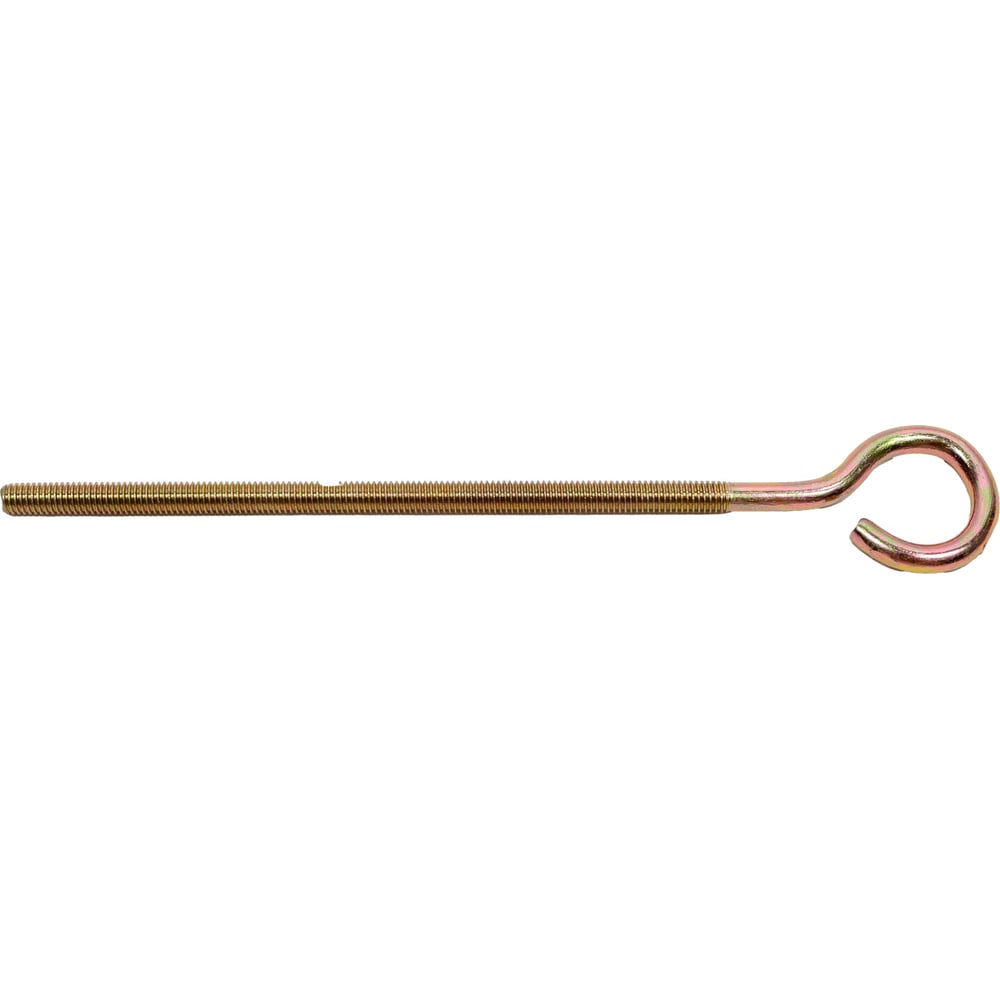 Винт-полукольцо с метрической резьбой крепежная техника 6x120 мм, цинк ...