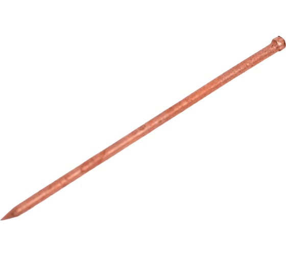 Финишные гвозди Качественный КРЕПЕЖ омедненные, 1,2х40 мм, 250 г 0203046 КЧ 1