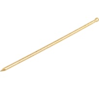 Финишные гвозди Качественный КРЕПЕЖ латунированные, 1,4х50 мм, 250 г 0203014 КЧ