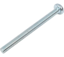 Винт с полуцилиндрической головкой крепежная техника DIN 7985 6x70 мм, цинк, 120 шт. 495102