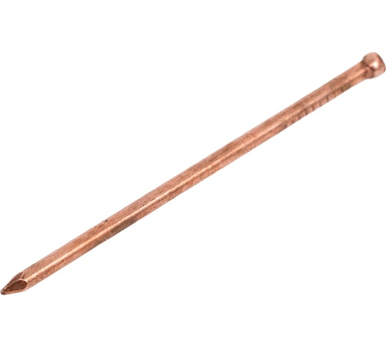 Финишные гвозди Качественный КРЕПЕЖ омедненные, 1,2х30 мм, 250 г 0203044 КЧ 1
