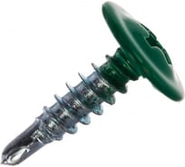 Прессшайба крепежная техника зеленая мята, 4.2х25 мм, RAL 6029 сверло 500 шт. 1000150 БК