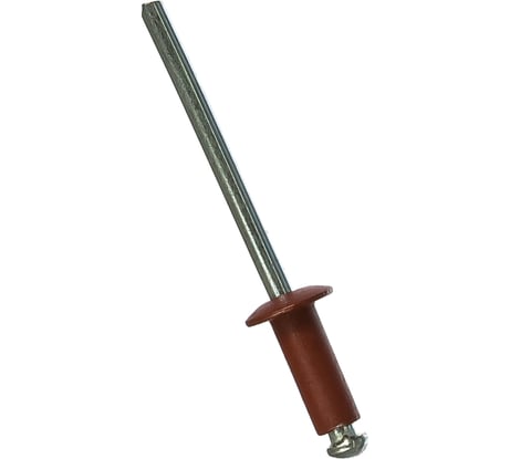 Вытяжная заклёпка крепежная техника 4х10 красная окись RAL 3009, 50 шт. 59418