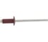 Вытяжная заклёпка крепежная техника 4х10 красная окись RAL 3009, 50 шт. 59418 4