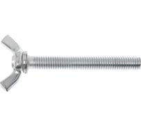 Барашковый винт крепежная техника DIN 316 6x50 мм, класс прочности 4.6, цинк, 140 шт. 497334 БК