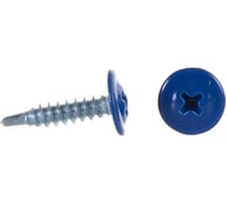 Прессшайба крепежная техника ультрамарин, 4.2х19 мм, RAL 5002 сверло, 1000 шт. 1000260 БК